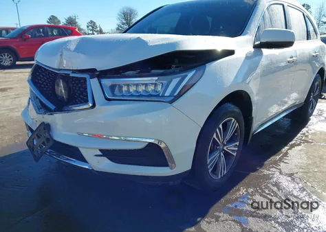 2017 Acura Mdx from USA, damaged, VIN 5FRYD4H38HB001812